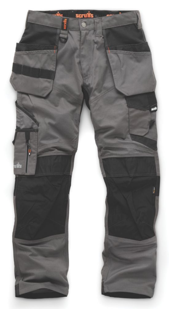 Cordura-Reinforced Knee Pad Pockets Work Trousers, Mens Workwear