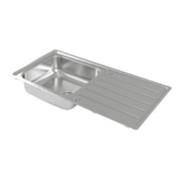 Carysil SD100L 1 Bowl Stainless Steel Inset Kitchen Sink  1000mm x 500mm