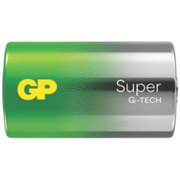 GP Batteries Super D 1.5V Alkaline Batteries 4 Pack