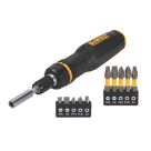DEWALT DWHT68001-0 Ratchet MaxFit Telescopic Multi-Bit Screwdriver Set 11 Pieces
