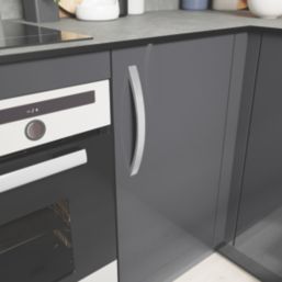 Essentials Sabaku Bow Handles Brushed Nickel 260mm 2 Pieces