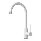 ETAL Sorrento Single Lever Kitchen Mixer Tap Matt White