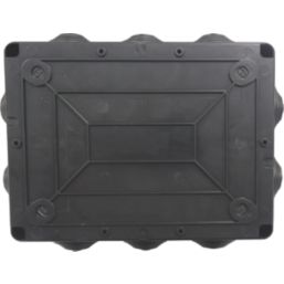 Vimark 10-Entry Rectangular Junction Box with Knockouts 148mm x 76mm x 198mm