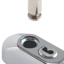 Smith & Locke  Window Restrictor Polished Silver 99mm