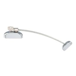 Smith & Locke  Window Restrictor Polished Silver 99mm