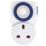 Masterplug TMS24 Mechanical Plug-In & Plug-Through Timer