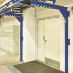 Mottez  Dark Grey/Yellow Protective Foam Angle Curved Shaped Section 40mm x 750mm x 40mm