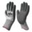 Site SWG360 Cut Resistant Gloves Grey Marl / Black Medium