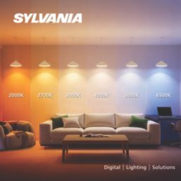 Sylvania Toledo E14 Mini Globe LED Light Bulb Frosted 470lm 4.2W 4 Pack