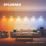 Sylvania Toledo E14 Mini Globe LED Light Bulb Frosted 470lm 4.2W 4 Pack