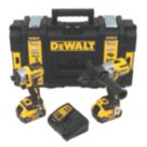 DEWALT DCK276P2-GB 18V 2 x 5Ah Li-Ion XR Brushless Cordless Twin Kit