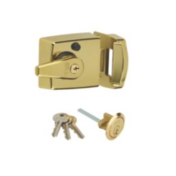 ERA 193-31  Double Locking Night Latch  Brass 60mm Backset