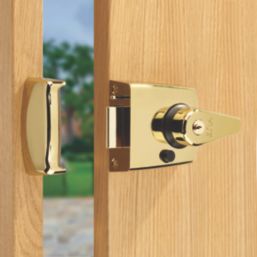 ERA 193-31  Double Locking Night Latch  Brass 60mm Backset