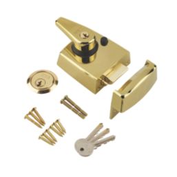 ERA 193-31  Double Locking Night Latch  Brass 60mm Backset