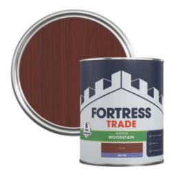 Fortress Trade 750ml Teak Satin Water-Based Exterior Wood Stain