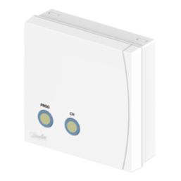 Danfoss TP5001 1-Channel Wireless Programmable Room Thermostat & Receiver