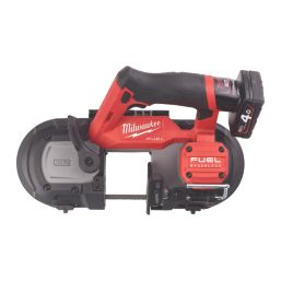 Milwaukee M12FBS64-402C 64mm 12V 2 x 4.0Ah Li-Ion RedLithium Brushless Cordless Bandsaw