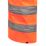 Site Huske Hi-Vis Over Trousers Elasticated Waist Orange Large 27" W 30" L
