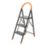 Magnusson Steel 3 Step 700mm Folding Step Stool With Platform