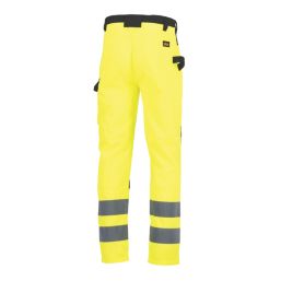 Site Ovett Hi-Vis Trousers Yellow/Black 32" W 32" L