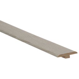 Unika Grey Oak Effect T-Bar Laminate Threshold 0.9m
