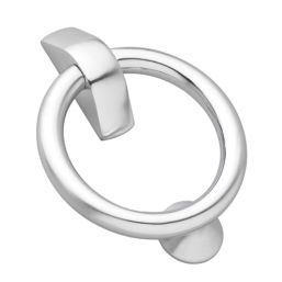 Hardware Solutions Door Knocker Ring Satin Chrome 26mm x 178mm