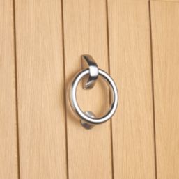 Hardware Solutions Door Knocker Ring Satin Chrome 26mm x 178mm