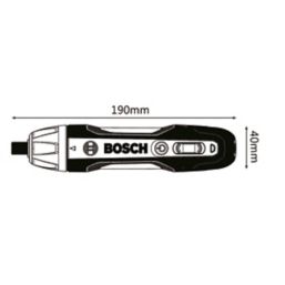 Bosch GO 3.6V 1 x 1.5Ah Li-Ion Coolpack  Cordless Screwdriver