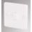 LAP  45A 1-Gang DP Cooker Switch White