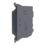 Hager Sollysta WMGFU13BSB 13A Grid Fused Spur Brushed Steel with Black Inserts