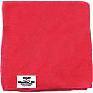 Unger Microfibre Cloths Red 400 x 400mm 10 Pack