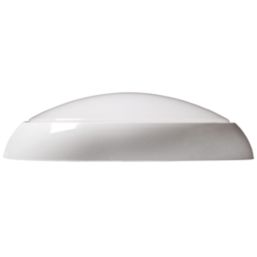 Robus Golf Slim Indoor & Outdoor Round LED Bulkhead With Microwave Sensor White 10W 830 / 900 / 910lm
