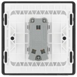 British General Evolve 20A 16AX 1-Gang 2-Way Wide Rocker Light Switch  Copper with Black Inserts