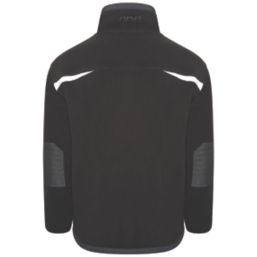 JCB Trade 1/4 Zip Tech Fleece Black Large 42-44" Chest