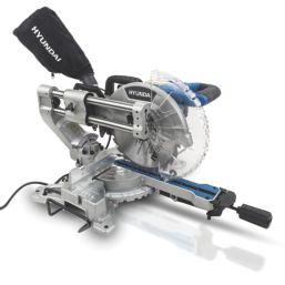 Hyundai HYMS2000E 255mm  Electric Single-Bevel Sliding Mitre Saw 230V