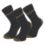 DEWALT 3PP Socks Black 6-11 3 Pairs