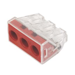 Wago 773-173 41A 3-Way Push-Wire Connectors 50 Pack