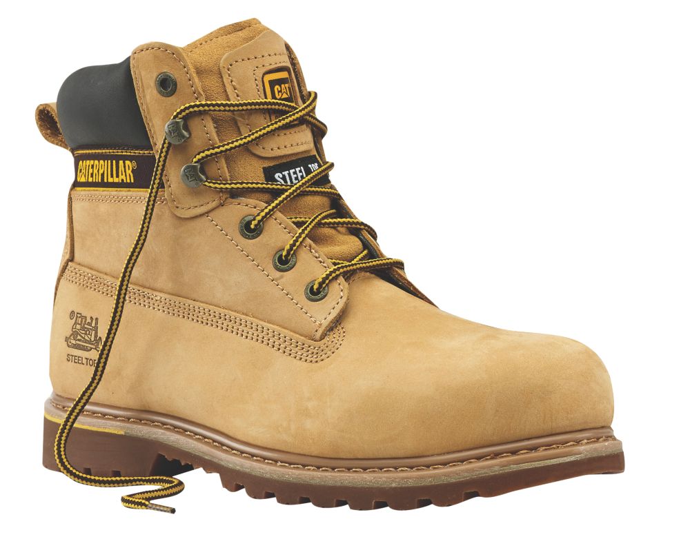 mens caterpillar boots size 12
