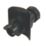 McAlpine  Mechanical Pipe Boss Connector Black 32mm
