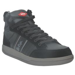 Lee Cooper LCSHOE099    Safety Trainer Boots Black/Grey Size 8