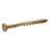 Screw-Tite 2  PZ Double-Countersunk Thread Cutting Screws 4mm x 60mm 100 Pack