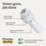 Flomasta  Plastic Push-Fit Reducing Coupler F 22mm x M 28mm
