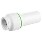 Flomasta Twistloc Plastic Push-Fit Reducing Coupler F 22mm x M 28mm