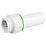 Flomasta Twistloc Plastic Push-Fit Reducing Coupler F 22mm x M 28mm