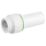 Flomasta  Plastic Push-Fit Reducing Coupler F 22mm x M 28mm