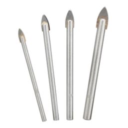 Titan  Tile & Glass Drill Bits 4 Piece Set