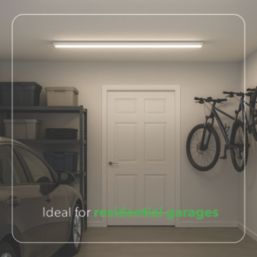 4lite Torre Single 5ft LED Batten 25/50W 6500lm 230V