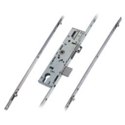 ERA   Stainless Steel Euro Profile Replacement Door Multi-Point Lock Kit 53mm Case - 35mm Backset