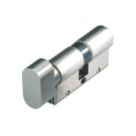 Cisa 2 Star 10-Pin Astral S Series 10-Pin Euro Cylinder & Thumbturn 45-55 (100mm) Nickel-Plated