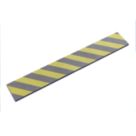 Mottez  Grey/Yellow Protective Foam Strips 1000mm x 150mm x 10mm 2 Pack
